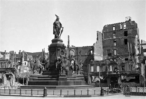 Dresden Bombing Anniversary Photos Contrast 1945 Devastation With 70 Years On | HuffPost UK