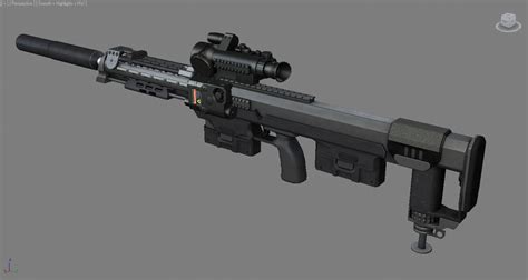 DSR-50 Rifle by kubajaniak on DeviantArt