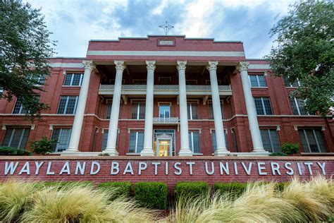 Gates Hall - Wayland Baptist University Photograph by Stephen Stookey - Fine Art America