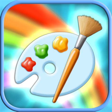 BridgingApps Reviewed App | Paint Sparkles Draw - My First Coloring Book HD! - BridgingApps