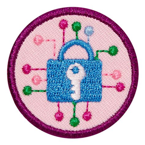 Junior Cybersecurity Investigator Badge | Girl Scout Shop