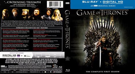 Game Of Thrones Season 1 Blu Ray Cover