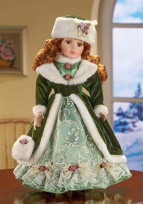 Winter Kate Collectible Porcelain Doll | Collections Etc.