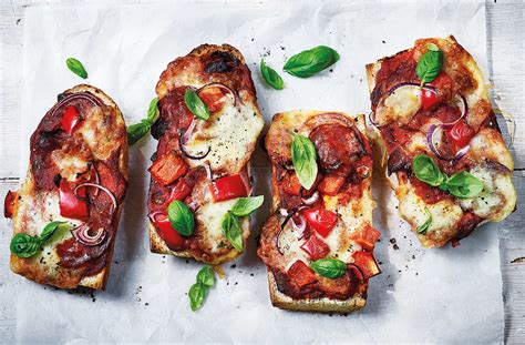 Baguette Pizza Melts | Pizza Recipes | Tesco Real Food