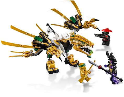 LEGO NINJAGO 70666 Złoty Smok + KATALOG 2019 - 7763568185 - oficjalne ...