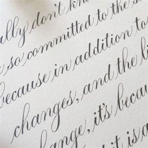 Beginning Copperplate Script