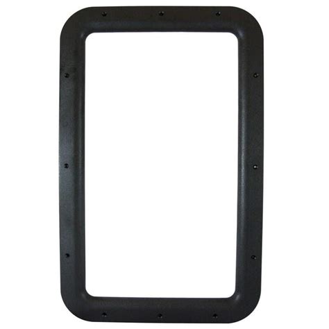 RV Entrance Door Window Frames - Interior Black | Camping World