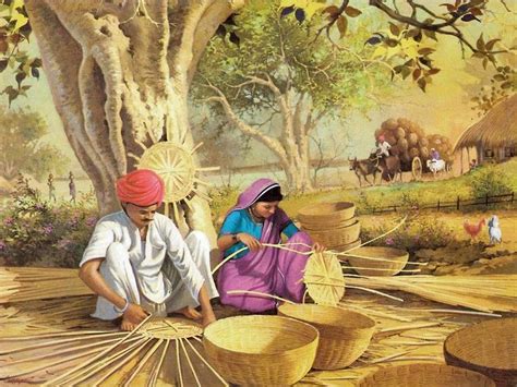 Basket Weavers - Reprint on Paper - 15.5 x 19.5 inches - Unframed | People of India - Posters in ...