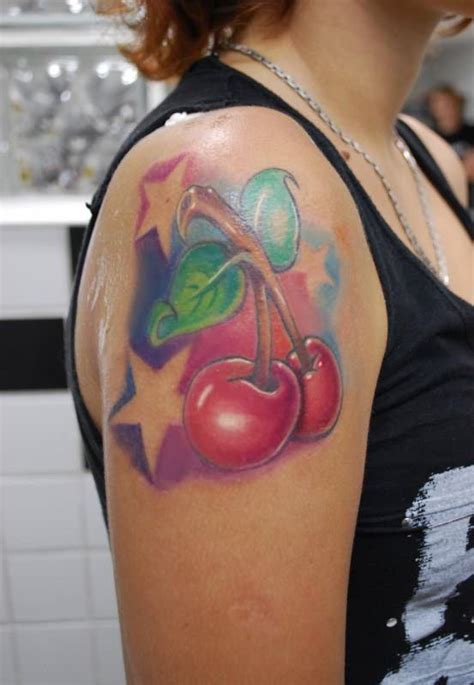 39 best images about cherry tattoo on Pinterest | Meaning tattoos, Cherries and Tattoo images