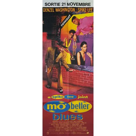 MO BETTER BLUES Movie Poster 23x63 in.