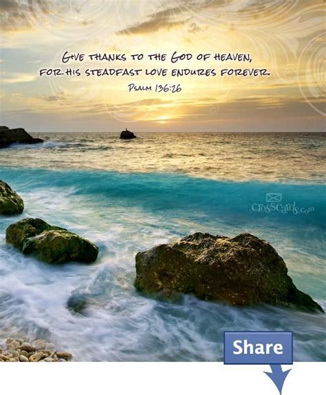 Psalm 136:26 | Psalms, Psalm 136, Scripture images