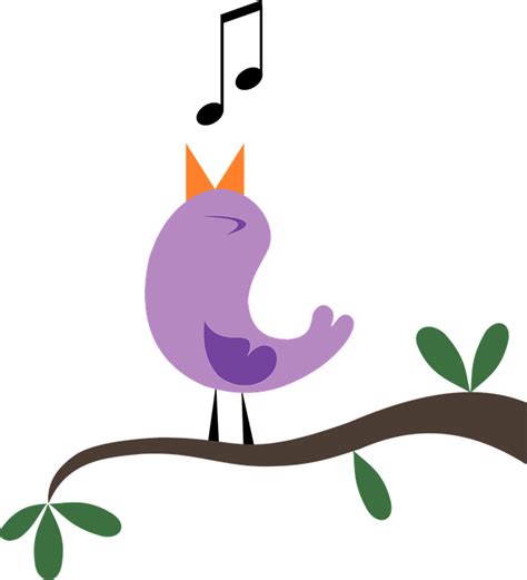 Download Bird, Tweeting, Singing. Royalty-Free Vector Graphic - Pixabay