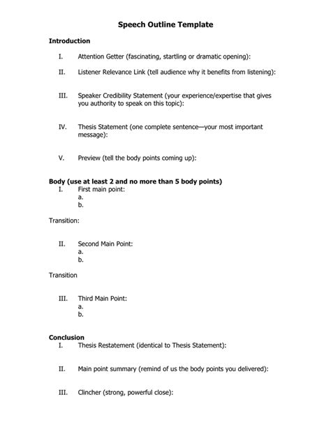 Self Introduction Speech Examples - download free documents for PDF, Word and Excel