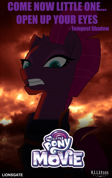 Tempest Shadow Poster by EJFireLightningArts on DeviantArt