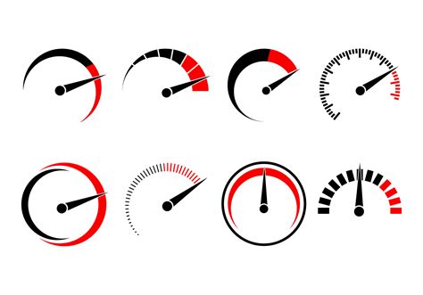 Tachometer logo Vector 103944 Vector Art at Vecteezy