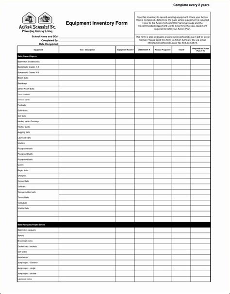 Medical Inventory List - Geno