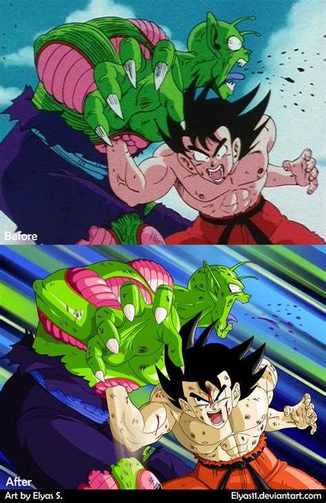 Goku VS Piccolo Jr. Redraw | Personajes de dragon ball, Arte nerd, Broly ssj