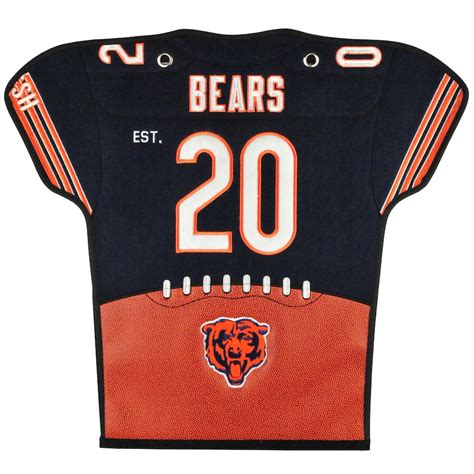 Chicago Bears 20'' x 18'' Jersey Traditions Banner