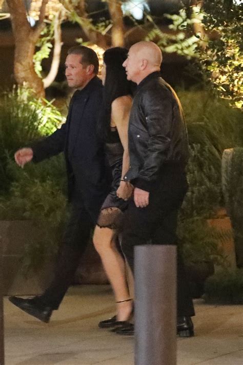 LAUREN SANCHEZ and Jeff Bezos Out for Family Dinner in West Hollywood ...