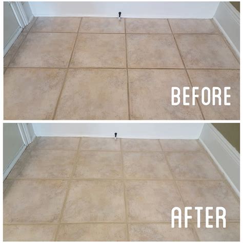 before-and-after-tile-_-grout-cleaning-southerncarpetsolutions - Southern Carpet Solutions