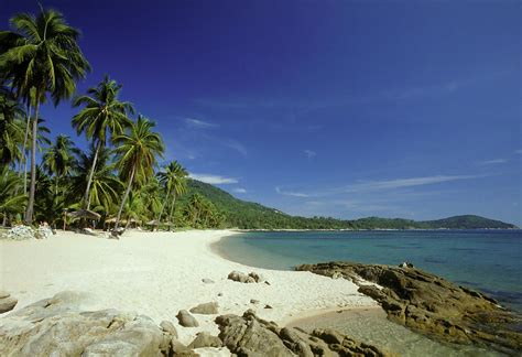 Beachside Landscape Of Chaweng Beach Photograph by Laughingmango - Fine ...