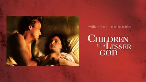 Children of a Lesser God Movie - Where To Watch