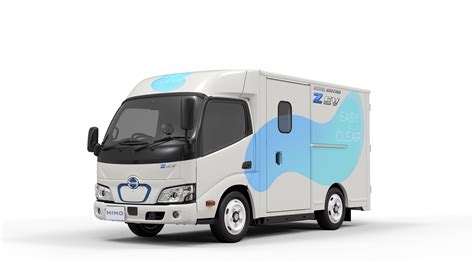 Hino Motors Develops Ultra-Low-Floor Walk-Through Light-Duty Electric Truck Designed for ...