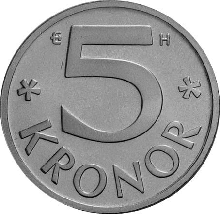 5 Kronor - Carl XVI Gustaf - Sweden – Numista