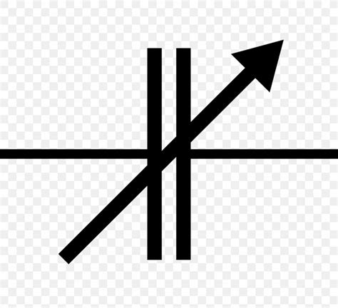 Electronic Symbol Variable Capacitor Resistor Circuit Diagram, PNG ...