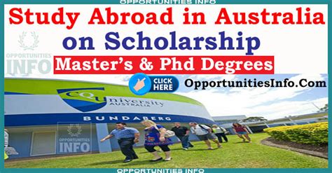 Central Queensland University Scholarships in Australia 2023-24 | Apply ...