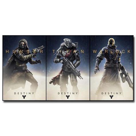 Destiny - 3 Panel Classes Silk Poster | Destiny game, Destiny wallpaper ...