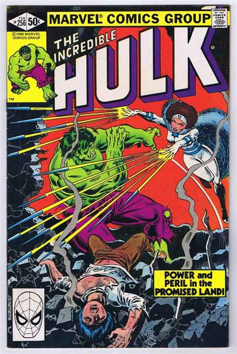 Incredible Hulk #256 VF 1st Appearance Sabra 1981 Marvel Comics - Pee ...