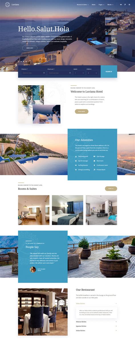 Create a Stunning Hotel Website with Luviana - Professional WordPress Theme by MotoPress