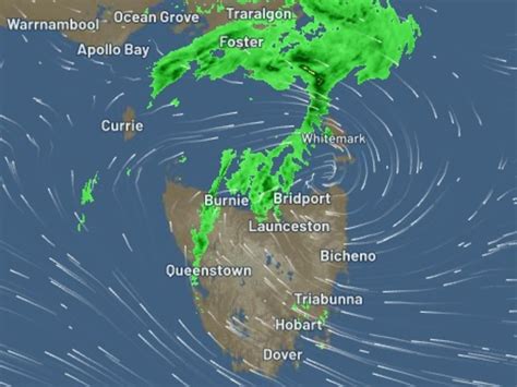 Tasmania weather: BOM radar offline but Weatherzone, Windy.com reliable | The Courier Mail