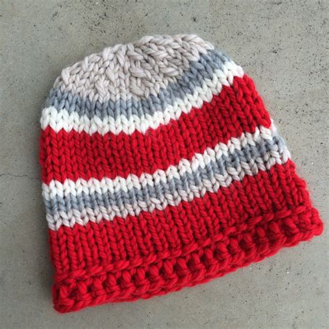 Simple Chunky Knit Hat – made by marni