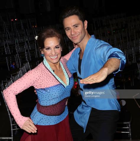 Mary Lou Retton and Sasha Farber pose at "Dancing with the Stars"... | Sasha farber, Mary lou ...