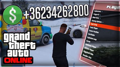 ARGENT ILLIMITÉ EN 1.37 - MOD MENU GTA 5 ONLINE 1.37 (PC) - YouTube