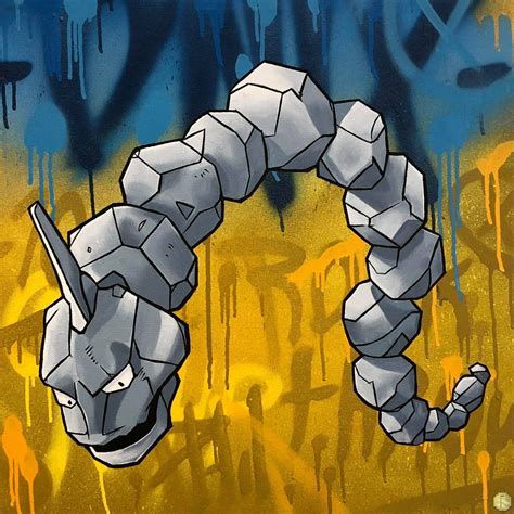 Oddtokens - 095.Onix 6x6 / 24x24 Fan Art canvas