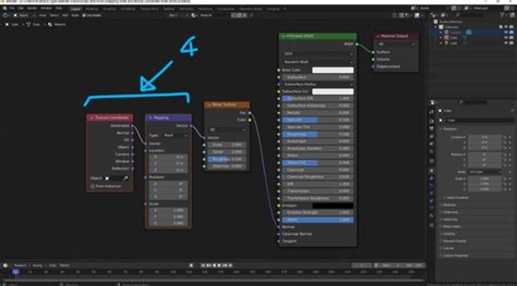 Blender Shortcut for adding Mapping Node and Texture Coordinate Node ...