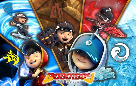 BoBoiBoy Fire Ice Solar Wallpapers - Wallpaper Cave