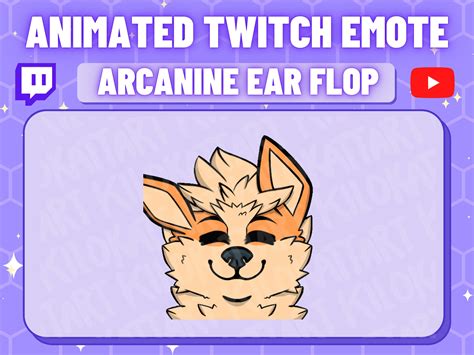 Animated RAVE Cat Ear Flop Emote Kawaii Twitch Discord Stream Gaming Cute Dance Ready To Use ...