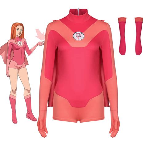 Invincible Atom Eve Cosplay Costume Hallowcos