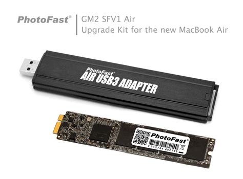 MacBook Air SSD Upgrade Announced - User Upgradeable to 256GB SSD