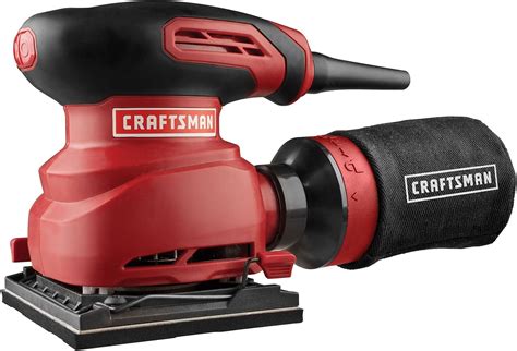 Craftsman 2.0 AMP 1/4 Sheet Palm Grip Sander with Cloth Dust Bag by Craftsman: Amazon.ca: Tools ...