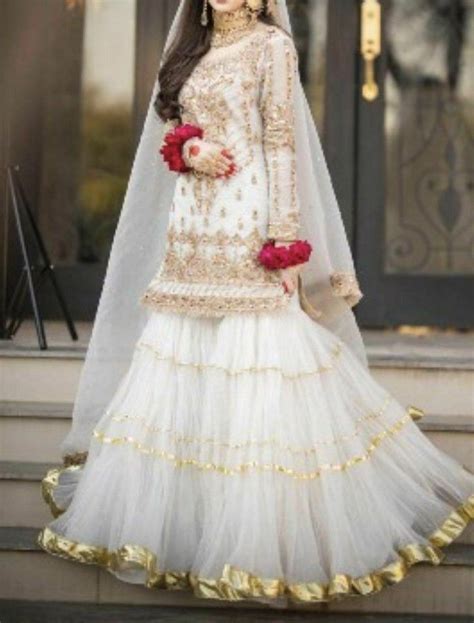 Nikkah Dresses for Bride| White Dress for Nikah| Nikkah Dresses for ...