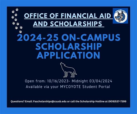 On-Campus Scholarships | Office of Financial Aid & Scholarships | CSUSB