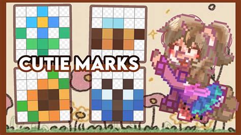 Pony Town - Ensinando a fazer Mark ideas (Cutie Marks) parte 1/? - YouTube