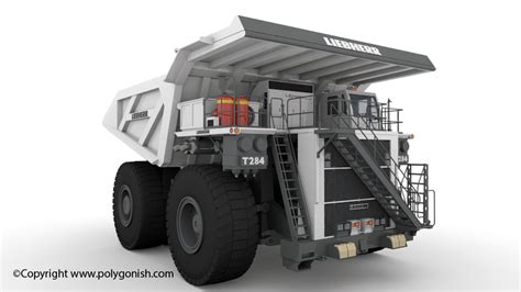 Liebherr T 284 - Polygonish - 3D Model Store