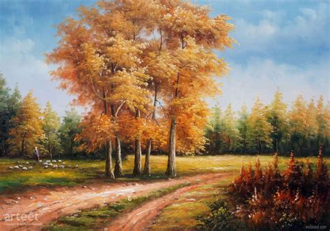 20 Beautiful Landscape Oil Paintings and art works from top Artists