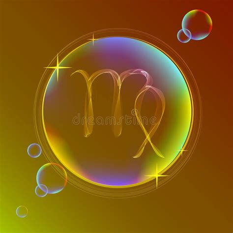 Horoscope: Abstract Color Sign of the Zodiac - Virgo Stock Illustration - Illustration of circle ...